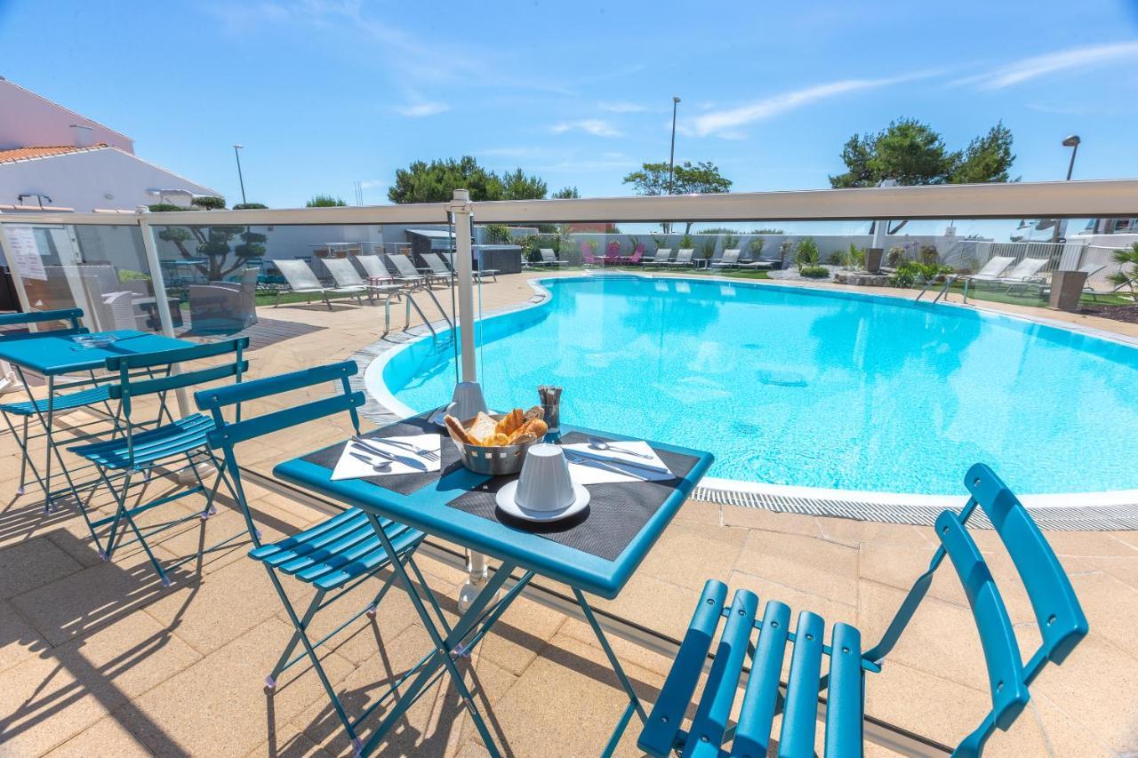 Hotel Restaurant Le Grand Large - Face A La Plage - Ile De Re Rivedoux-Plage Zewnętrze zdjęcie